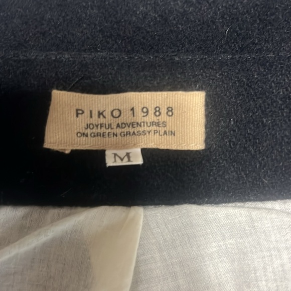Piko 1988 black wool peacoat - Picture 5 of 7